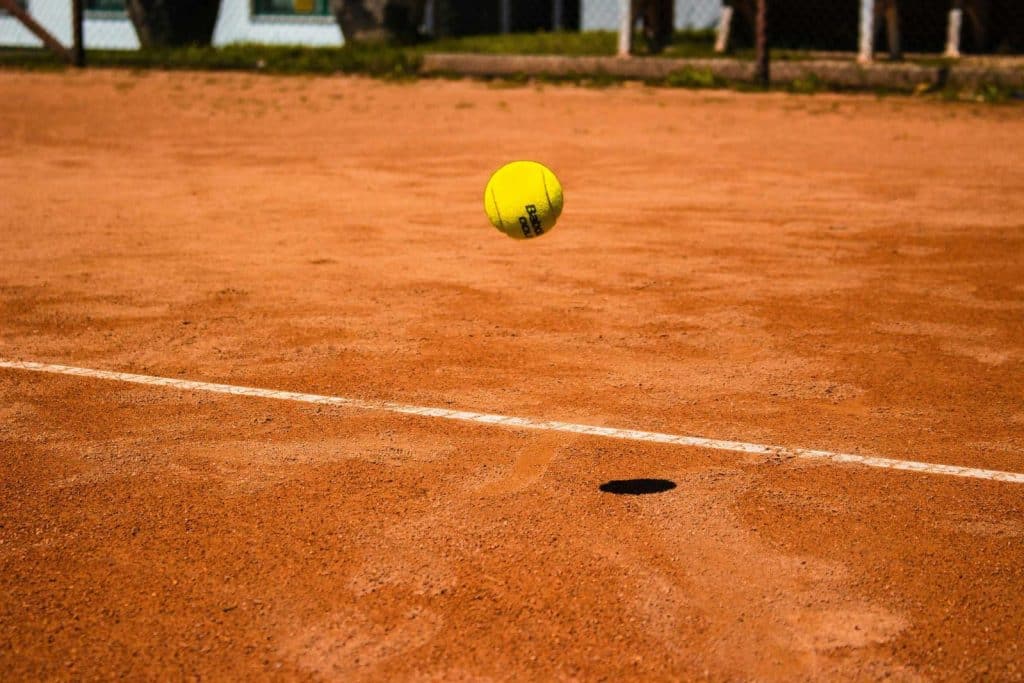 Hilton Head tennis playing on clay