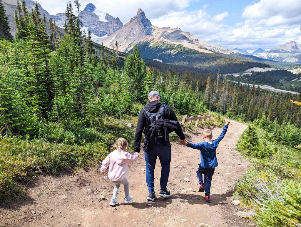 Icefields Parkway Banff Travel Parker Ridge Hike with Family