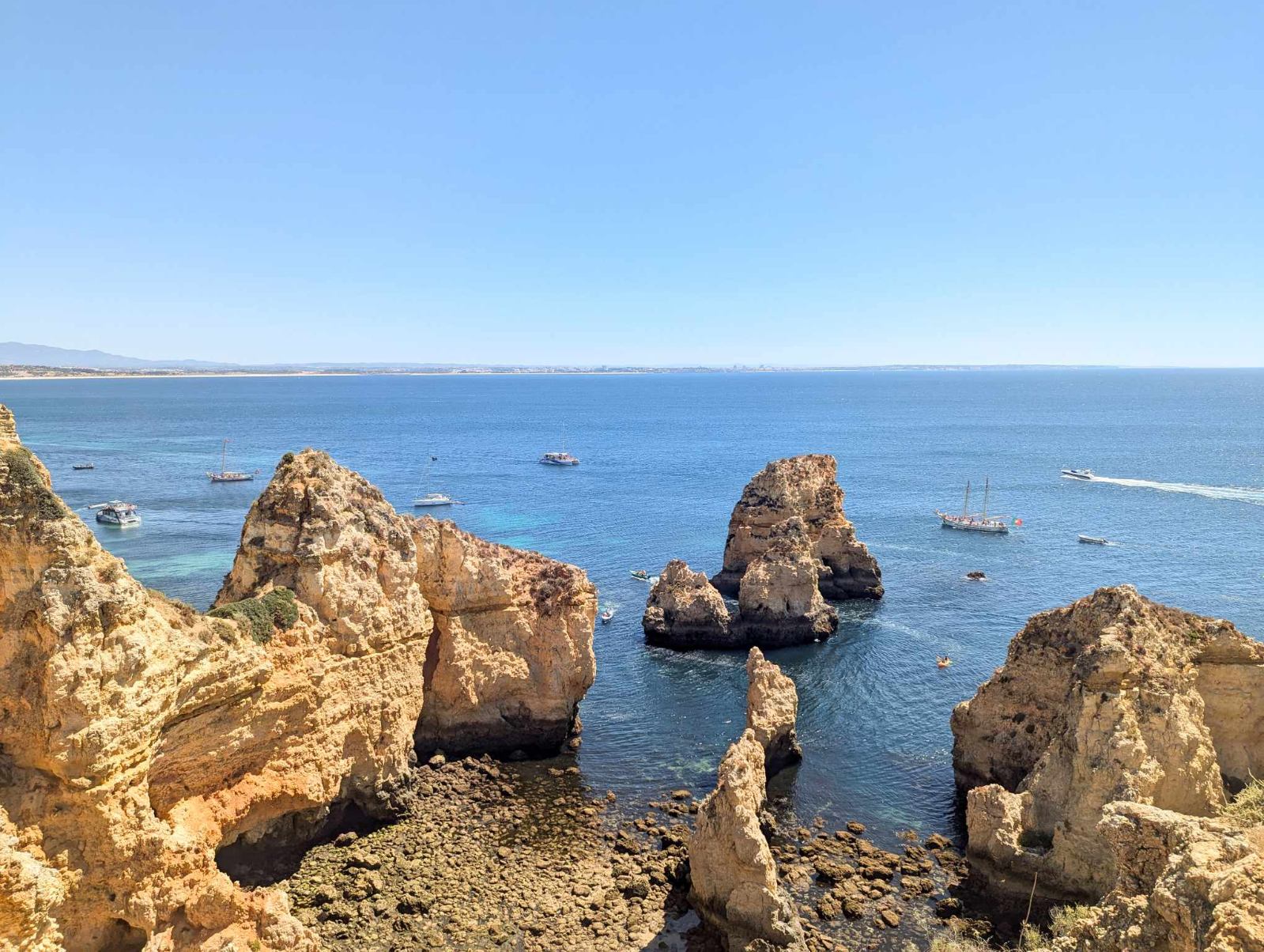 Benagil Caves vs Ponta da Piedade view from Boardwalk