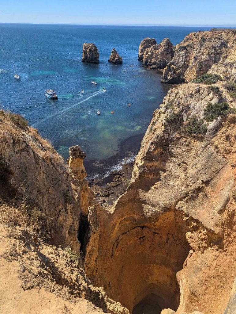 Best lookout point from Ponta da Piedade boardealk